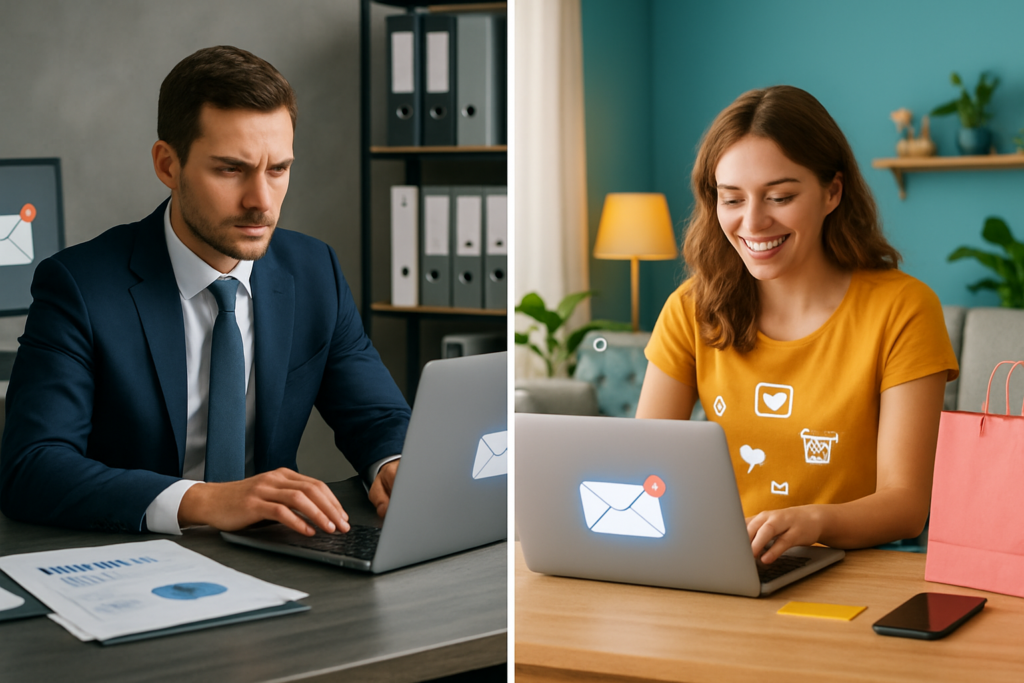 découvrez les différences clés entre l'email marketing b2b et b2c pour optimiser vos campagnes et maximiser l'engagement de vos audiences professionnelles et grand public.