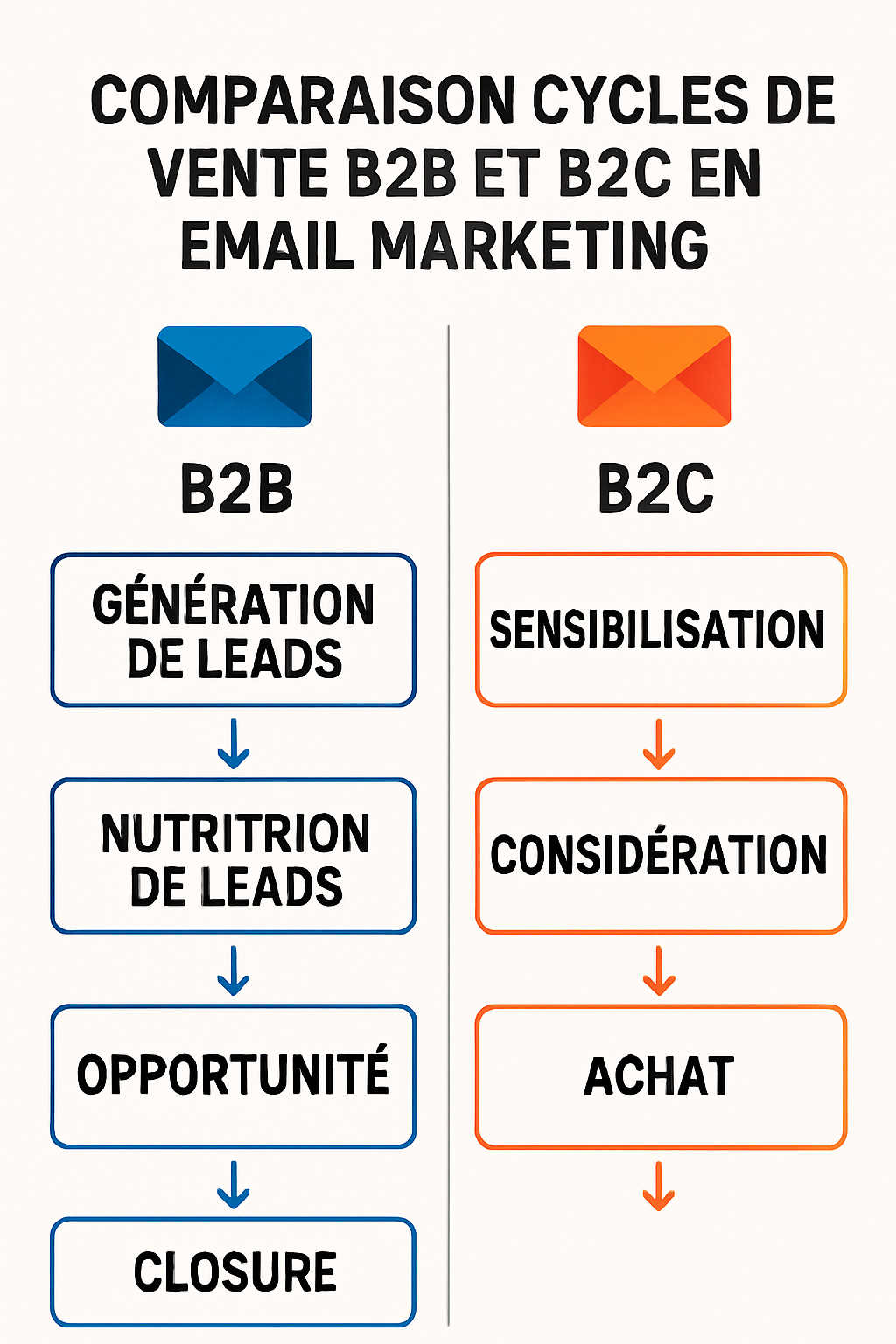 découvrez les différences concrètes entre l'email marketing b2b et b2c pour optimiser vos campagnes et atteindre efficacement vos cibles.