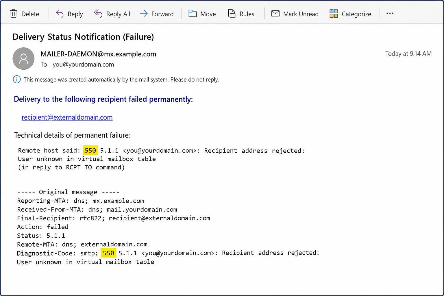 learn to understand smtp rejection codes 550, 421, and 451, and discover effective solutions to troubleshoot and resolve email delivery issues.