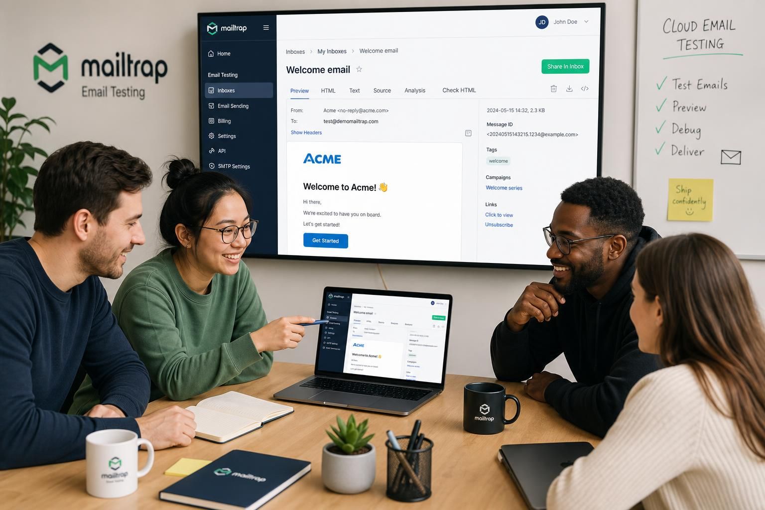learn how to test emails locally using mailhog, mailpit, and mailtrap for efficient email debugging and development.